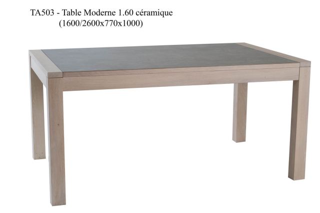 TABLE CERAMIQUE