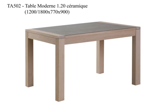 TABLE CERAMIQUE